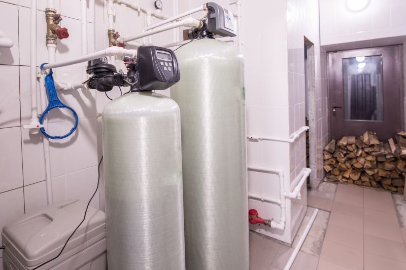 Water Softener in a Utility Room