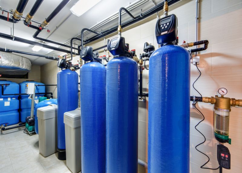 Commercial Water Treatment Setup
